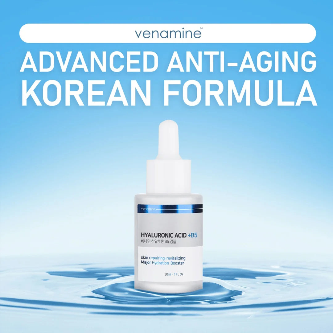 Venamine Pure Hyaluronic Acid Vitamin B5 Serum 30ml - venamine